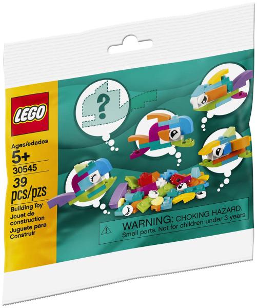 Lego Creator polybag 30545 Fish Free Builds, Lego, Nieuw, Ophalen of Verzenden, Compleet