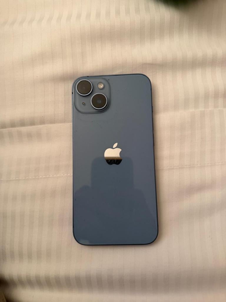 Iphone 14 blauw, Ophalen, 128 GB, Blauw, Zo goed als nieuw