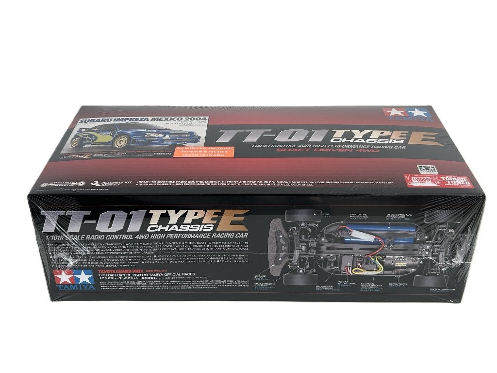 Tamiya 47372 1/10 RC Subaru Impreza WRX 2004 (TT-01E), Elektro, Verzenden, Nieuw, Schaal 1:10