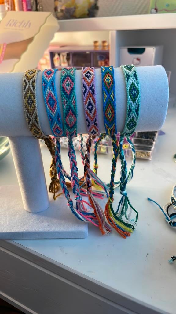 Touw armbandjes, Ophalen of Verzenden, Zo goed als nieuw