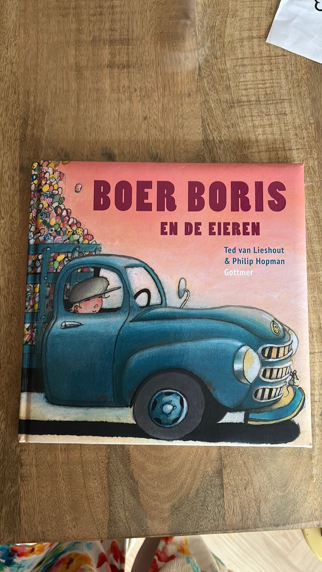Ted van Lieshout - Boer Boris en de eieren, Ophalen of Verzenden, Zo goed als nieuw, Ted van Lieshout