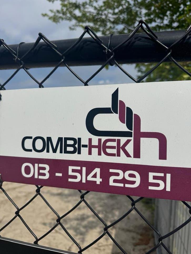 Gaashekwerk van Combi-Hek - Zwart, Gebruikt, Ophalen of Verzenden, Gebruikt, IJzer, Gaashekwerk