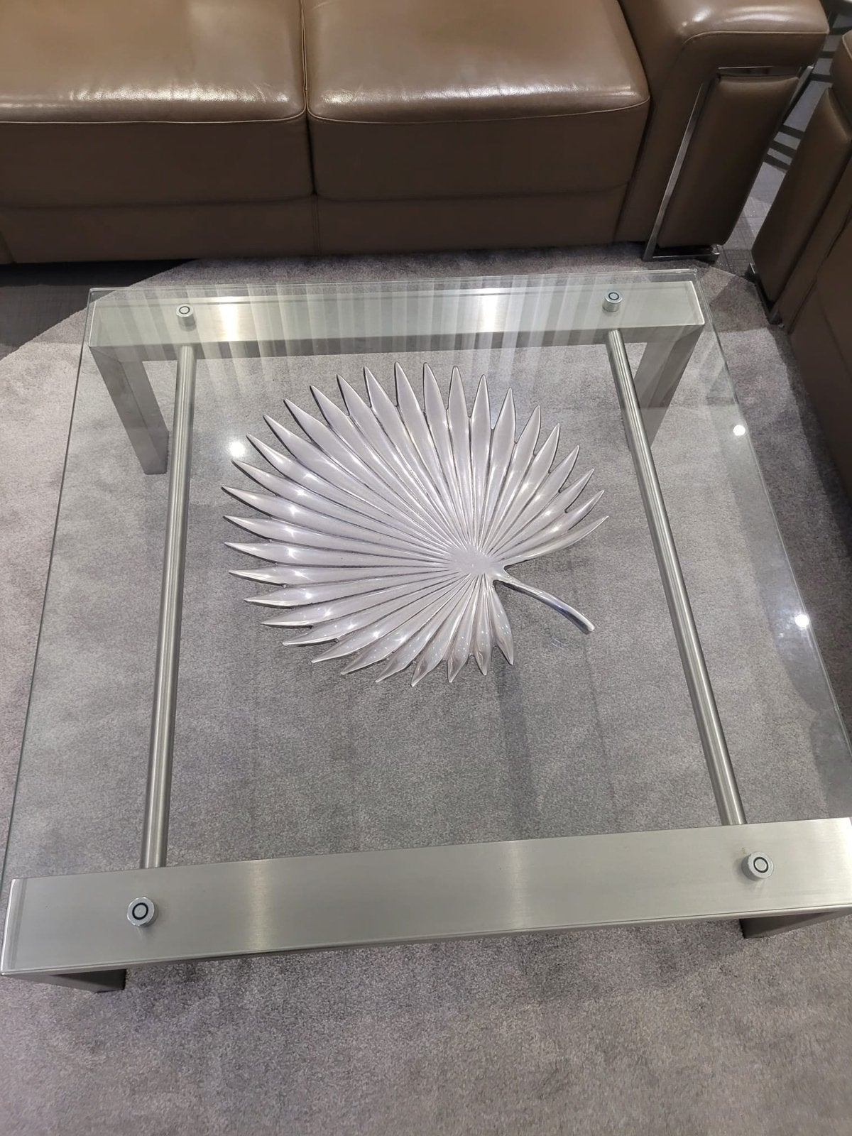 Salontafel 100x100, Ophalen, 100 tot 150 cm, 50 tot 100 cm, Rechthoekig