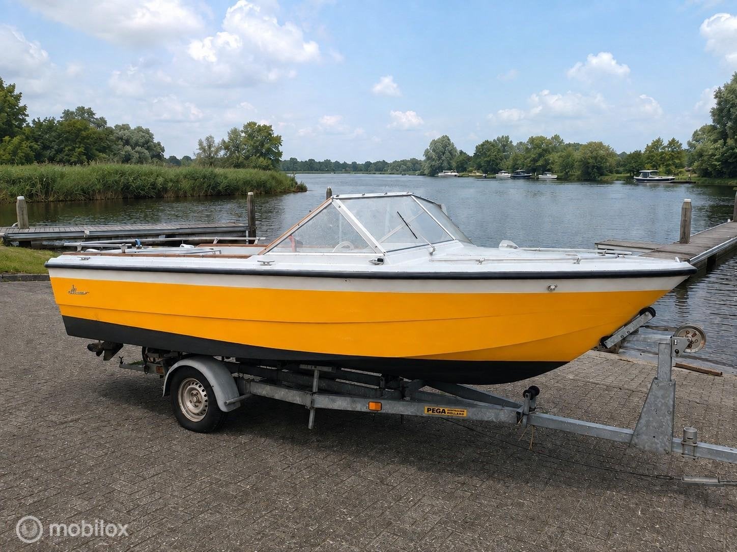 Almar Speedboot | Yamaha 40 PK | PEGA Trailer | Compleet, Watersport en Boten