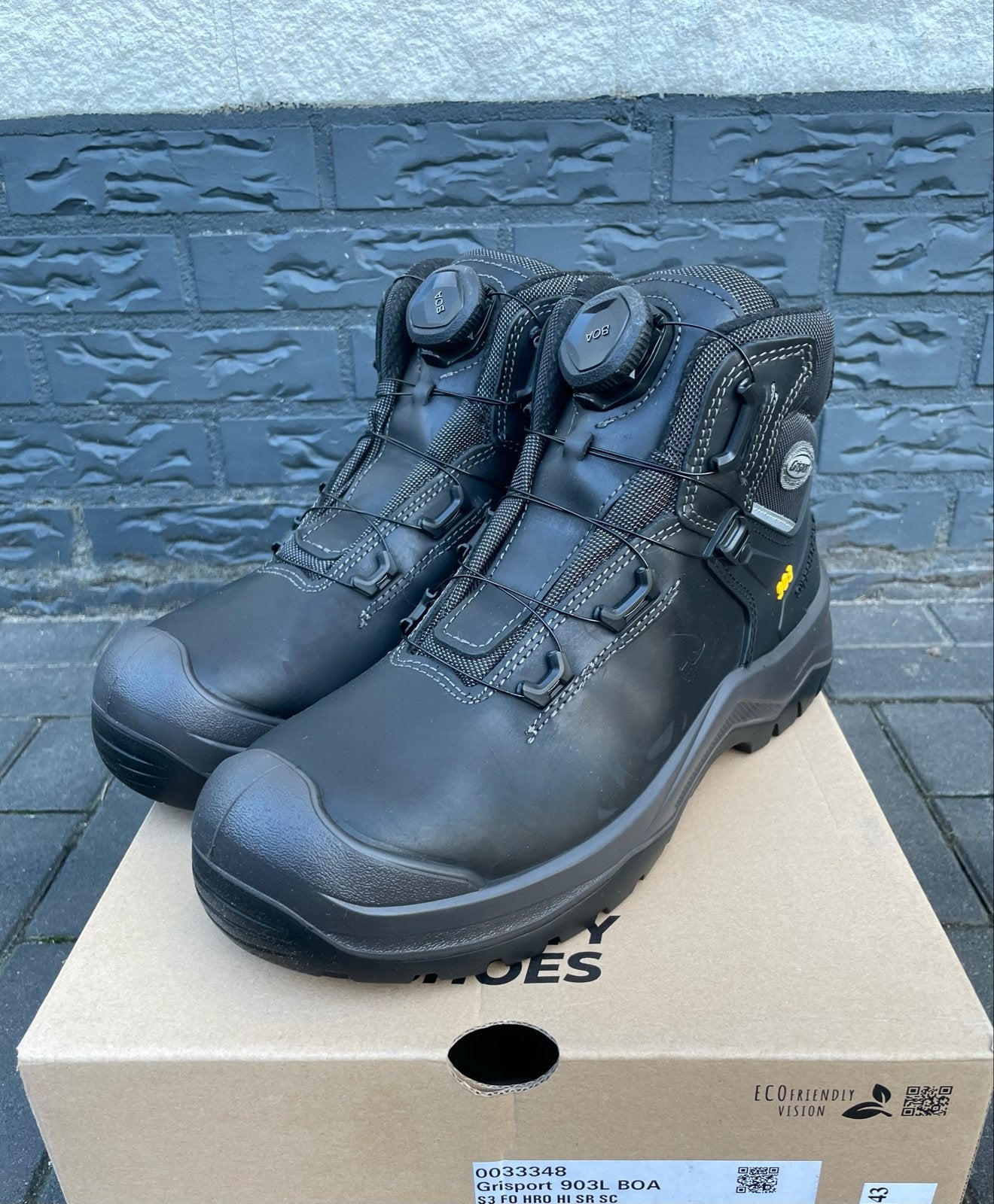 Maat 44 Grisport Safety Shoes - Werkschoenen Nieuw, Zwart, Nieuw, Ophalen of Verzenden, Werkschoenen