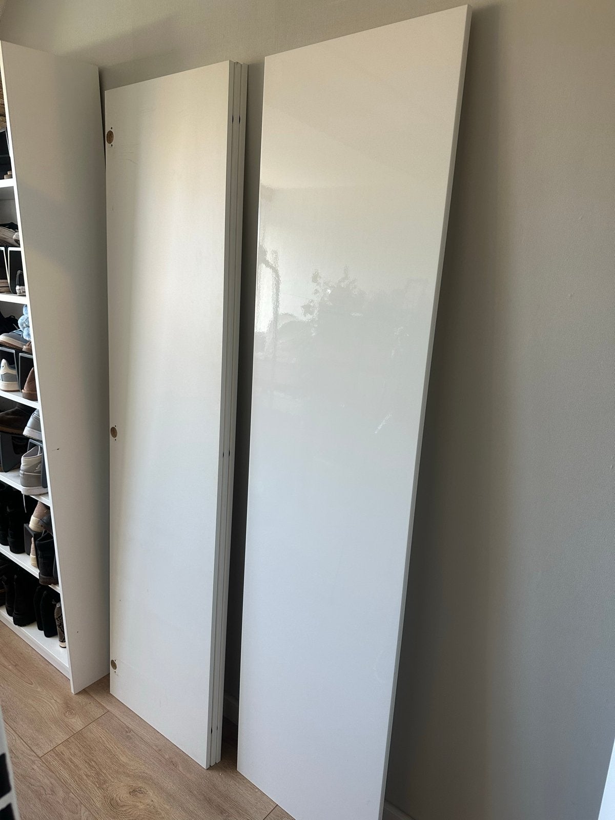 4x Pax Fardal Ikea kast deuren 50x195 cm hoogglans wit, Huis en Inrichting, Kasten | Kledingkasten, Overige materialen, 200 cm of meer