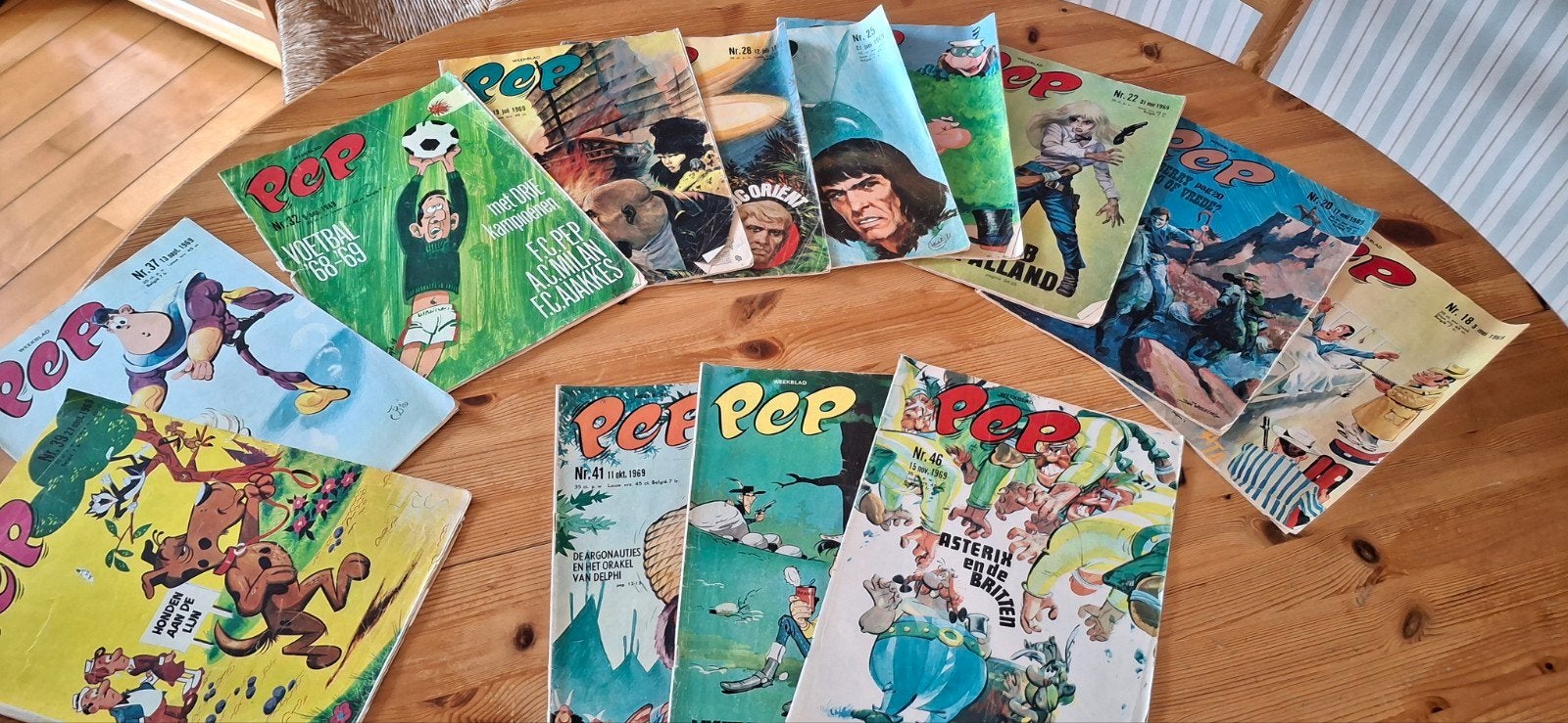 Pep tijdschrift - losse nummers uit 1968, 1969 en 1970, Ophalen, Gelezen, Overige typen