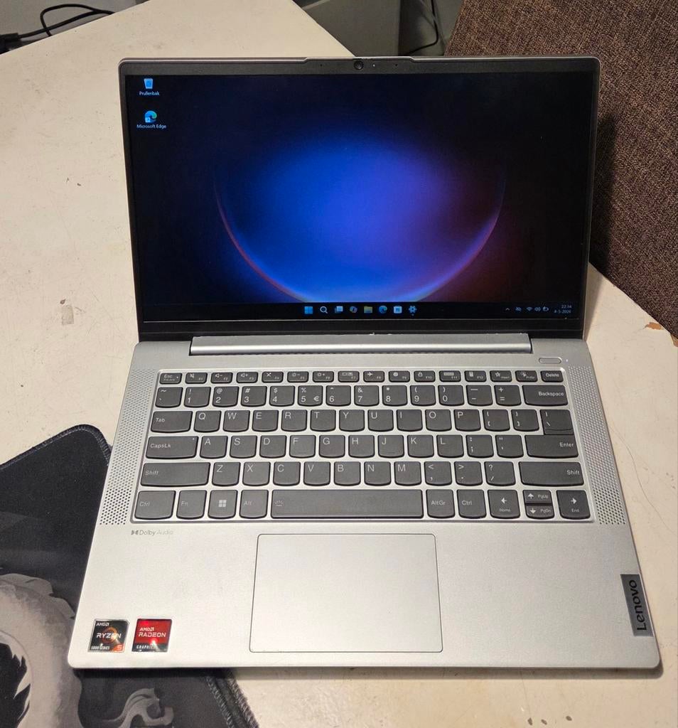 Laptop Lenovo ideapad 5 - 14 ABA7 - 256 GB - 8 GB -, 14 inch, Qwerty, 8 GB, Ophalen of Verzenden