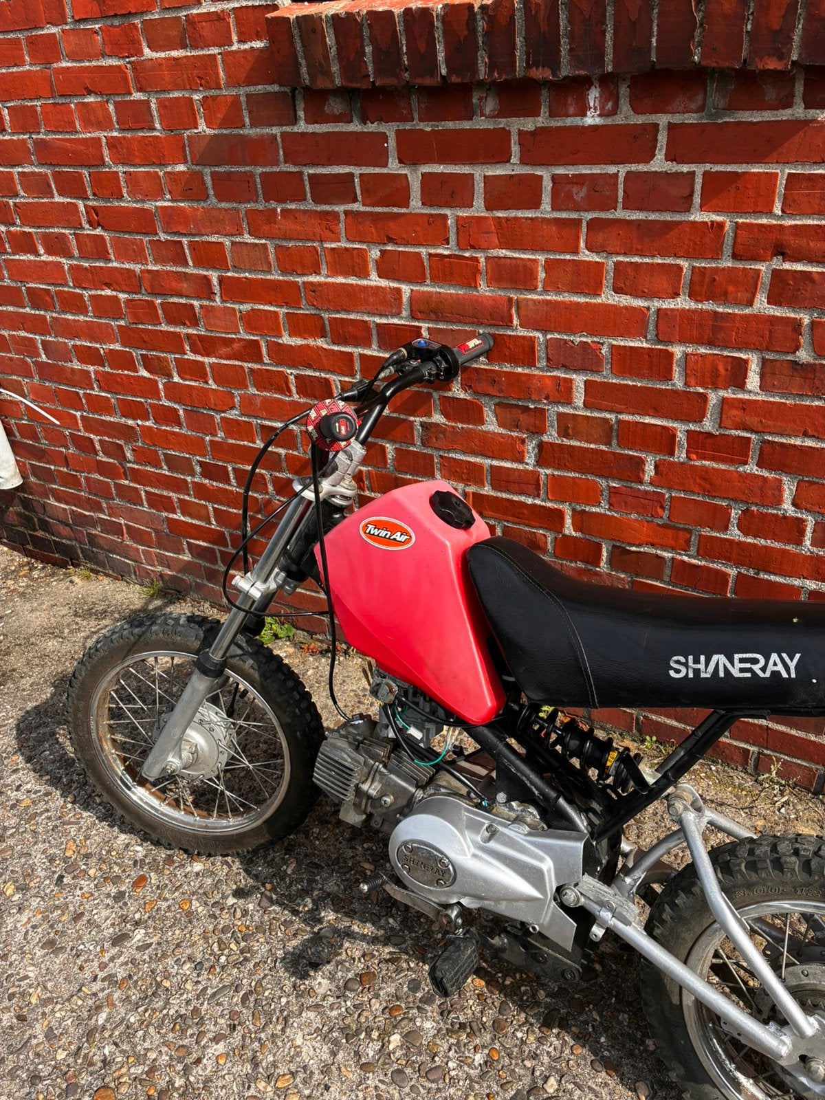 Pitbike/crossmotor 110cc schakel vonkt niet, Ophalen, Gebruikt, Pitbike, 110 cc