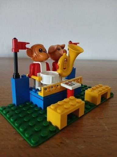 Fabuland 3631 Muzikanten, Lego, Ophalen of Verzenden, Zo goed als nieuw, LEGOLAND