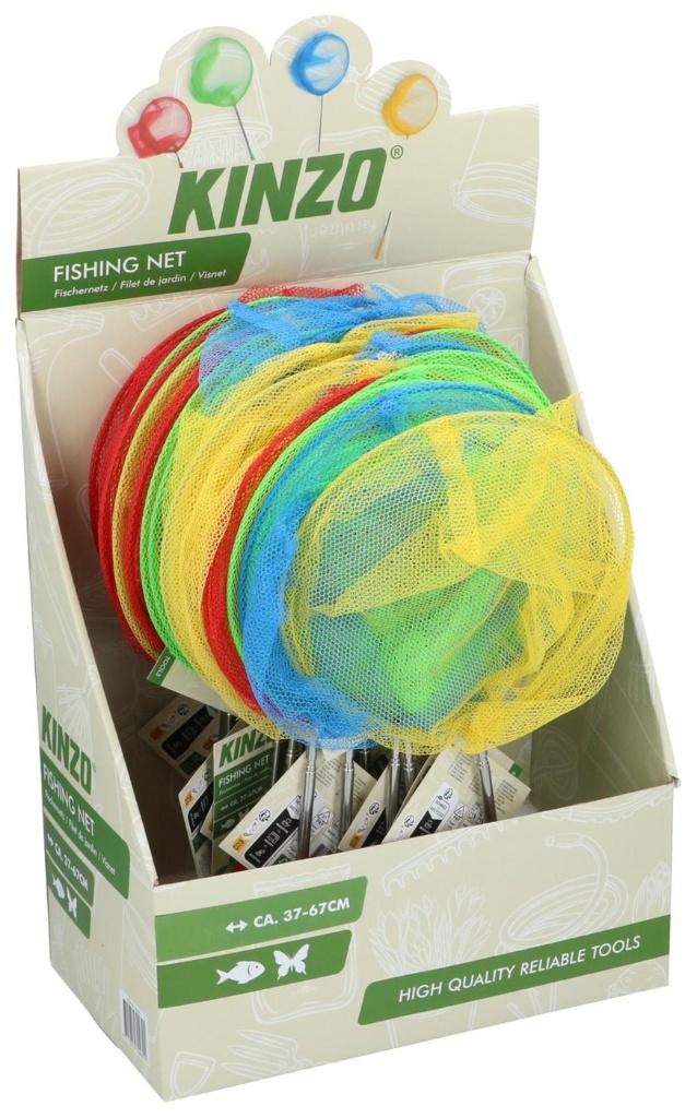 KINZO Vlinder- en visnet Ø19,5cm 67,5cm 36 stuks, Ophalen of Verzenden, Nieuw, Overige typen
