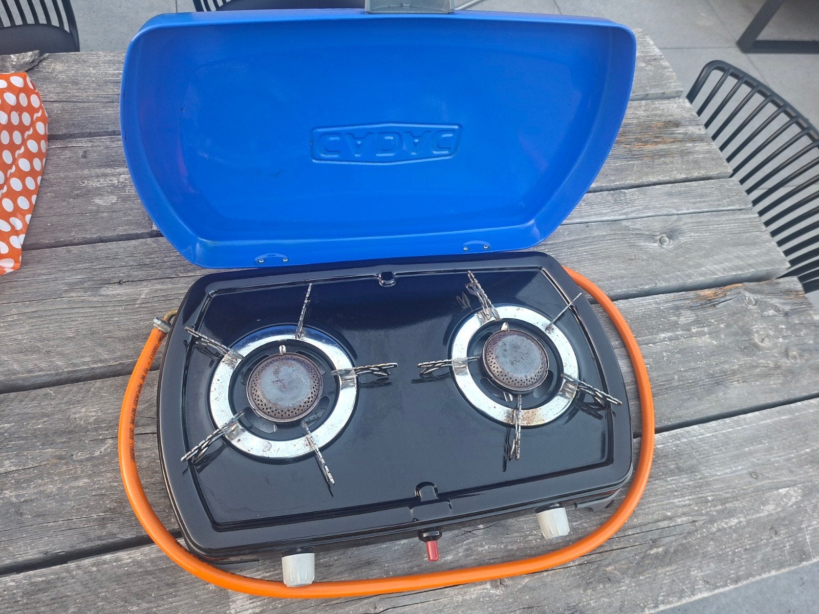 Cadac Adventure To Go 2 Cook Stove met grillplaten, Ophalen of Verzenden, Gebruikt