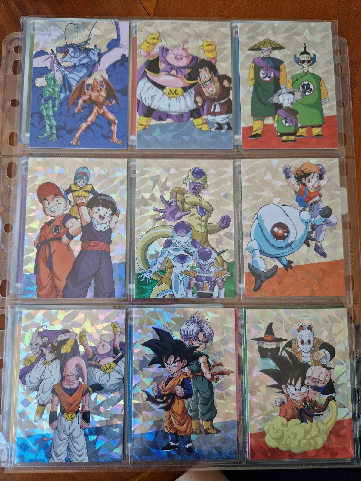 Dragon Ball Z Crystal Shard Kaarten Panini (Foil), Ophalen of Verzenden