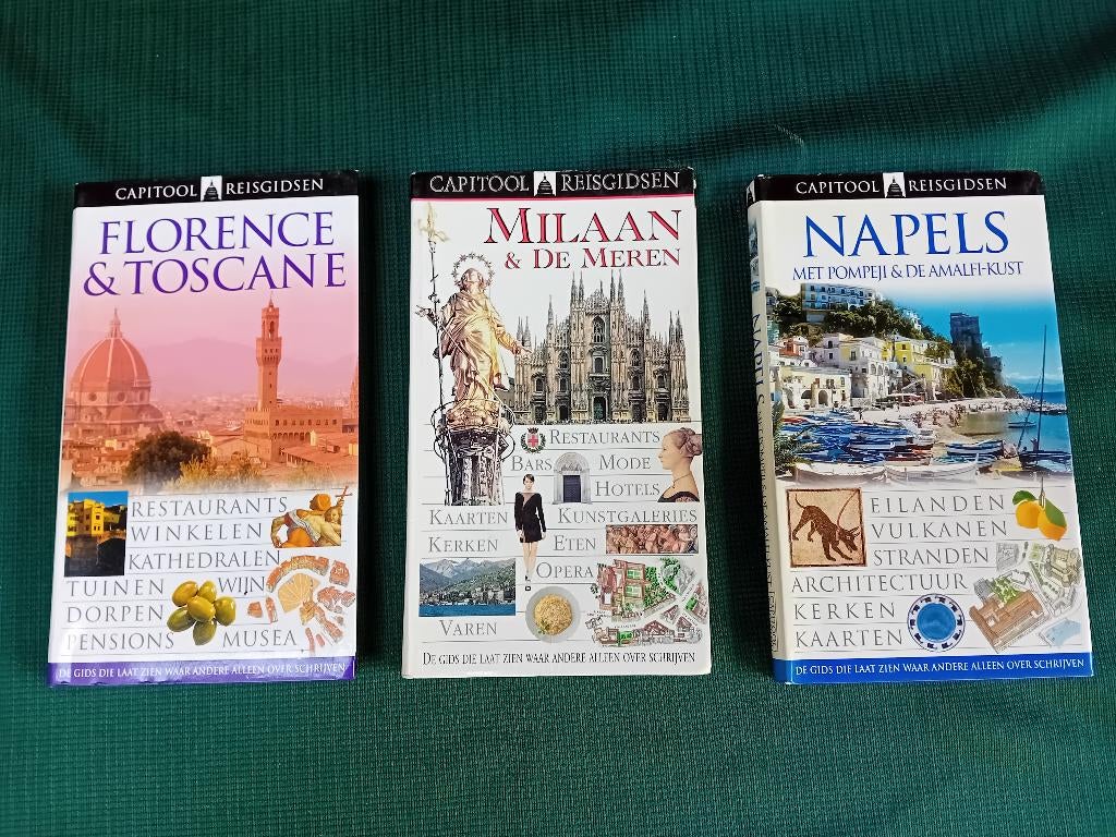 Reisgidsen Italie., Boeken, Capitool, Europa, Ophalen of Verzenden, Zo goed als nieuw