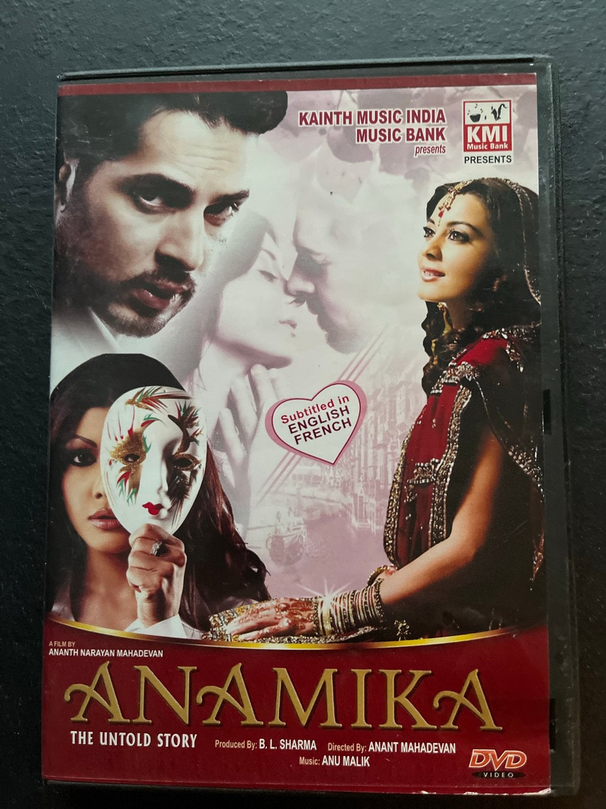 Anamika: The Untold Story - Bollywood DVD (Engels/Frans), Engels, Ophalen of Verzenden, Vanaf 12 jaar, Inclusief doosje