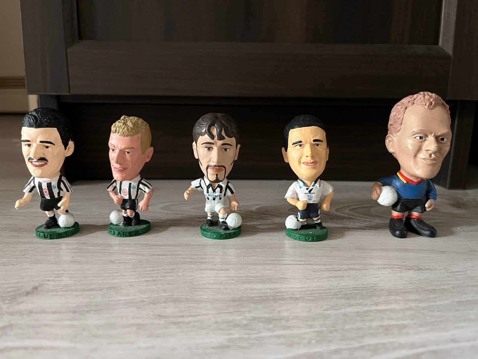 Diverse Corinthian voetbal figuren, Ophalen of Verzenden, Zo goed als nieuw, Buitenlandse clubs, Beeldje of Poppetje