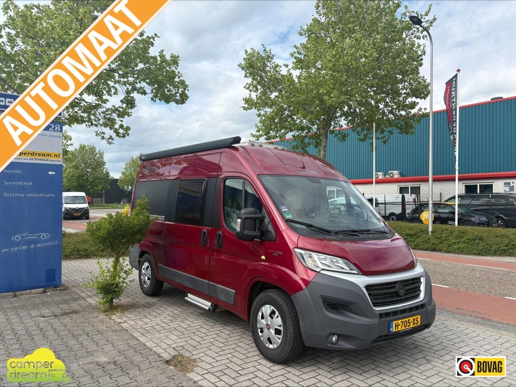 Knaus VANTourer 540 Automaat, Caravans en Kamperen, Automaat, Buscamper of Camperbus, Fiat, Luifel