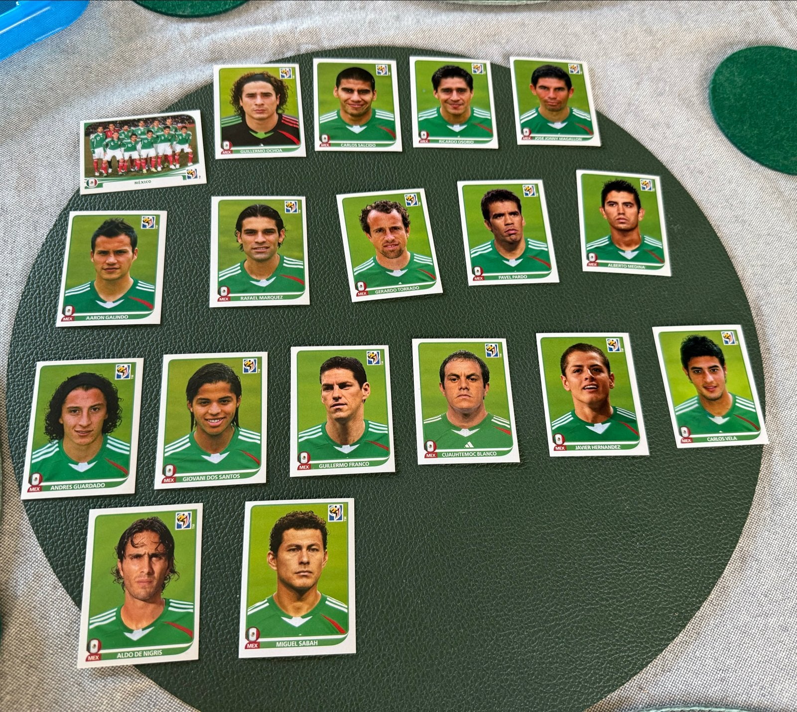 WK 2010 Mexico Panini stickers - Voetbalplaatjes, Ophalen of Verzenden, Gebruikt, Buitenlandse clubs, Poster, Plaatje of Sticker