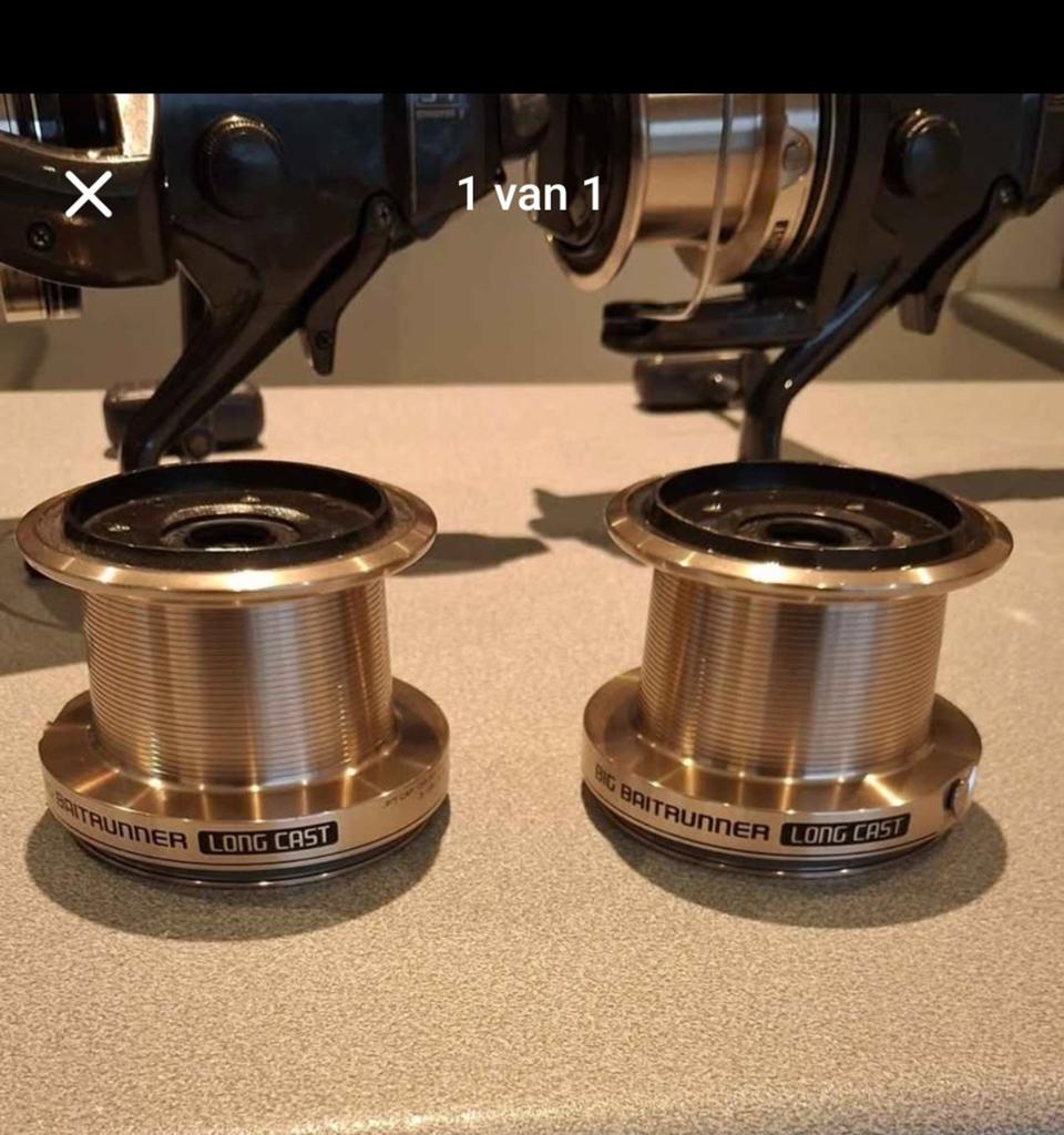 Shimano lc spoelen, Watersport en Boten, Ophalen of Verzenden, Zo goed als nieuw, Molen