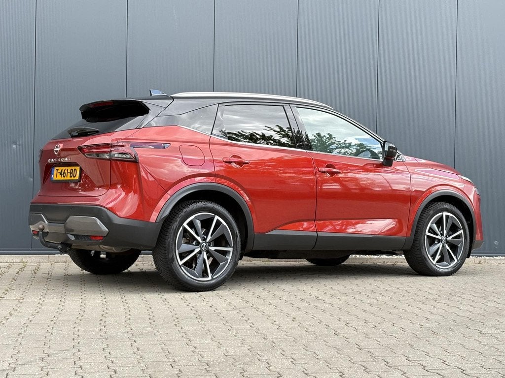 Nissan Qashqai 1.3 MHEV Tekna / Panorama dak / Trekhaak 1400, Auto's, Nissan, Voorwielaandrijving, 1304 kg, Gebruikt, Euro 6