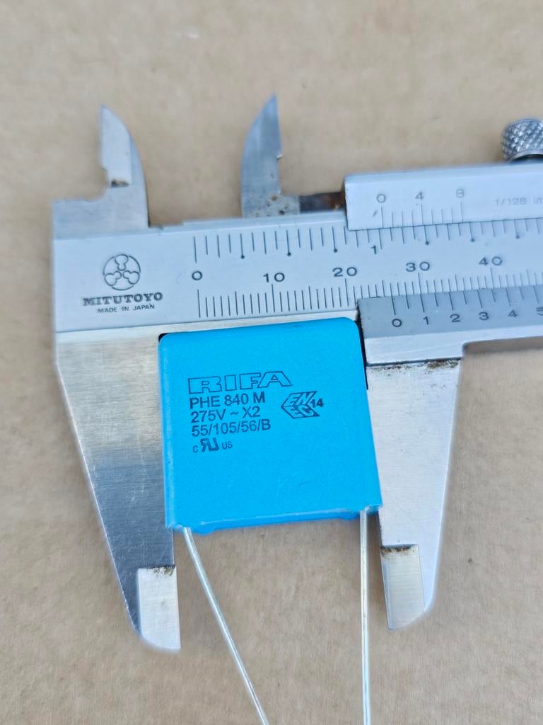 1,2uF 500V dc MKP rifa, Ophalen of Verzenden