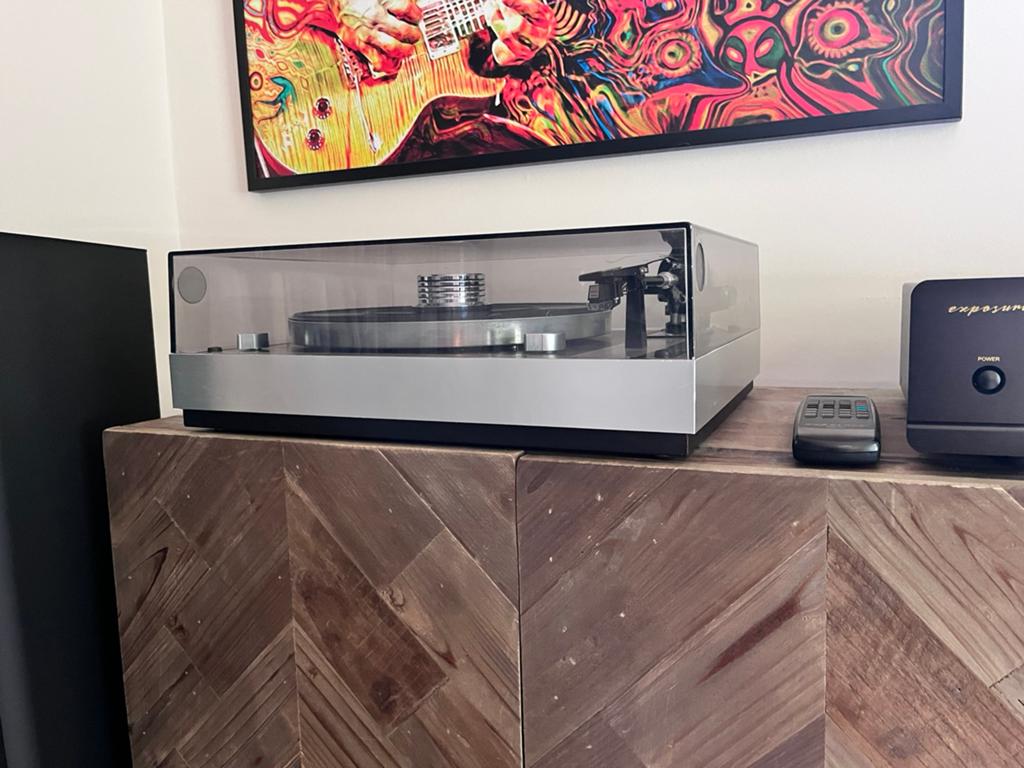 Thorens TD145MKII goede staat, Philips 401MKII element, Ophalen, Gebruikt, Automatisch, Thorens