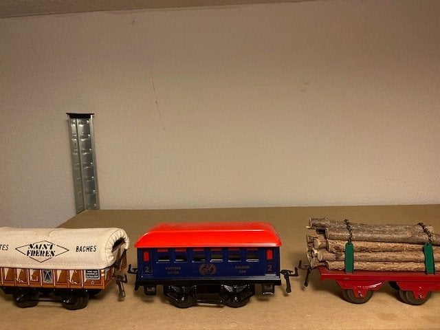 Hornby trein wagons jaren '90 in nieuwstaat., Overige merken, Treinset, Gelijkstroom, Ophalen of Verzenden