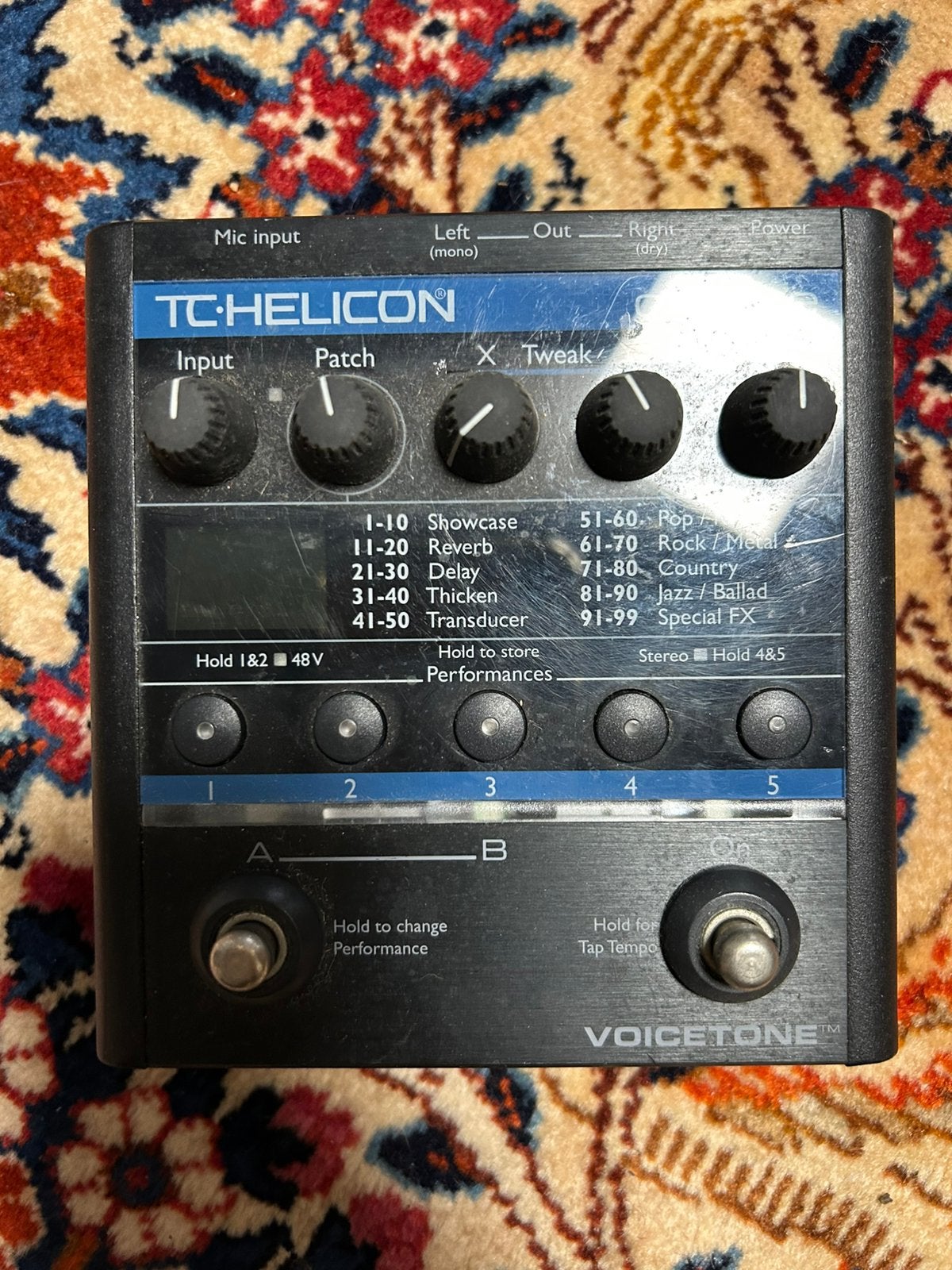 TC Helicon Voice Tone, Ophalen of Verzenden, Zo goed als nieuw