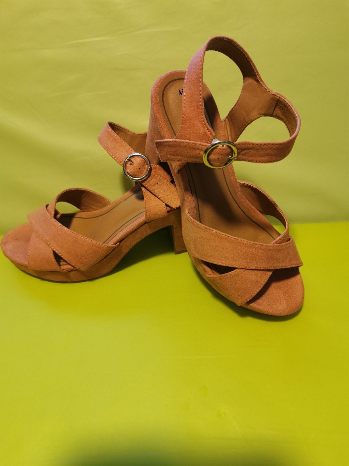 Bleu Box sandalet Maat 40, Blue Box, Zo goed als nieuw, Roze, Sandalen of Muiltjes