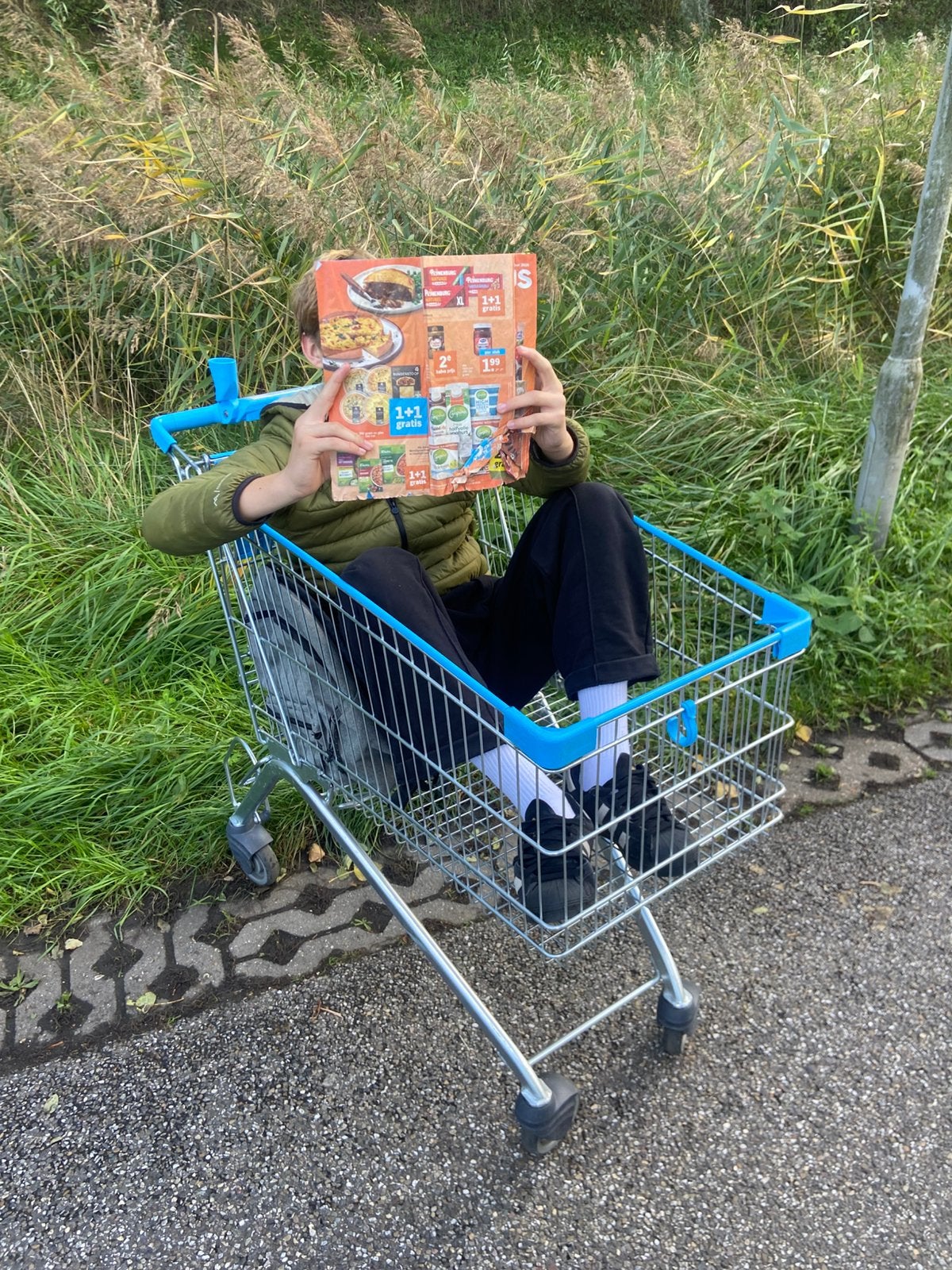 Appie winkelkarretje, Zo goed als nieuw