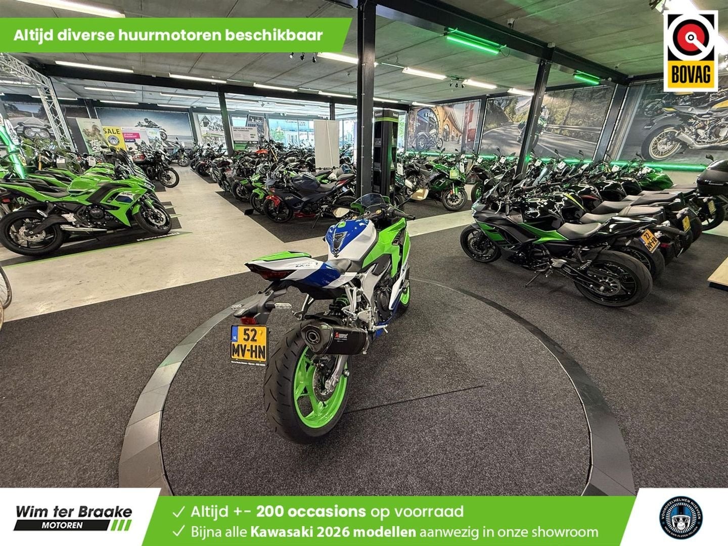 Kawasaki ZX 4 RR Performance (bj 2024) 5,435 km, 4 cilinders, Motorrijbewijs A, Bedrijf, Onbekend