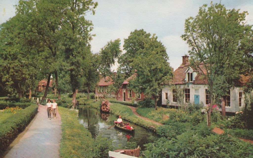 GIETHOORN Dorpsgezicht kl.f., Verzenden, 1960 tot 1980, Ongelopen, Overijssel