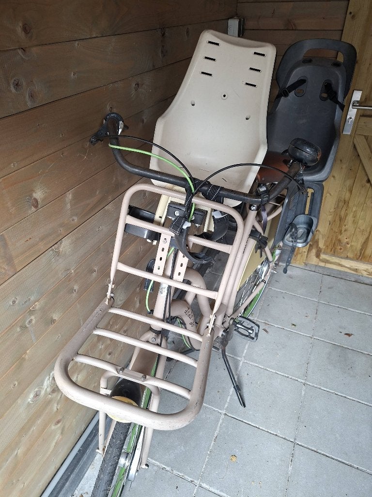 Mamafiets, Fietsen en Brommers, Fietsen | Dames | Moederfietsen, Ophalen, 2 zitjes, Gebruikt, Sparta