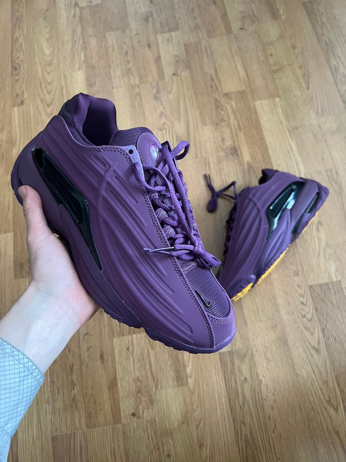 Nocta x nike hot step 2 eggplant, Ophalen of Verzenden, Zo goed als nieuw, Schoenen