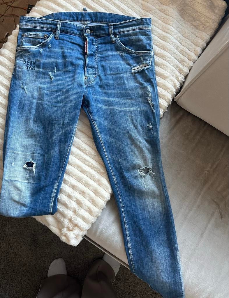 Dsquared2 Jeans - Nette Staat, Ophalen of Verzenden, Zo goed als nieuw, Blauw, W36 - W38 (confectie 52/54)