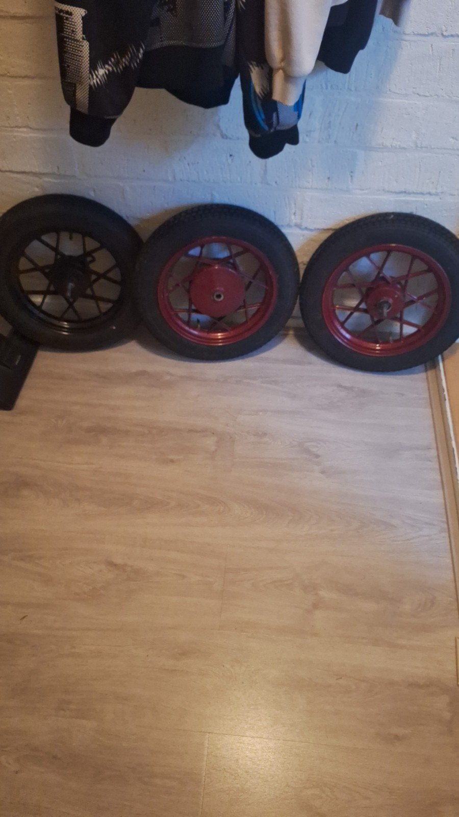 1x rode setje,, Ophalen