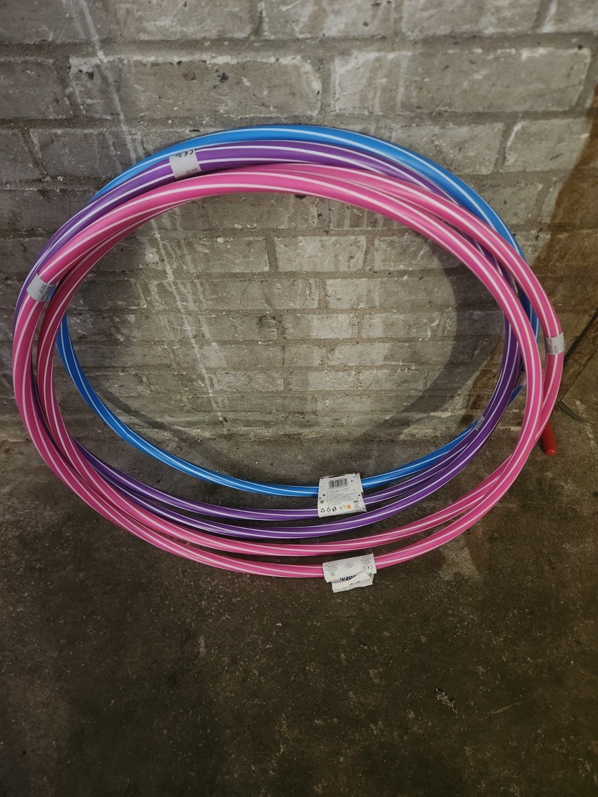 Hoelahoep set van 5 stuks in diverse kleuren, Ophalen, Nieuw, Hoelahoep