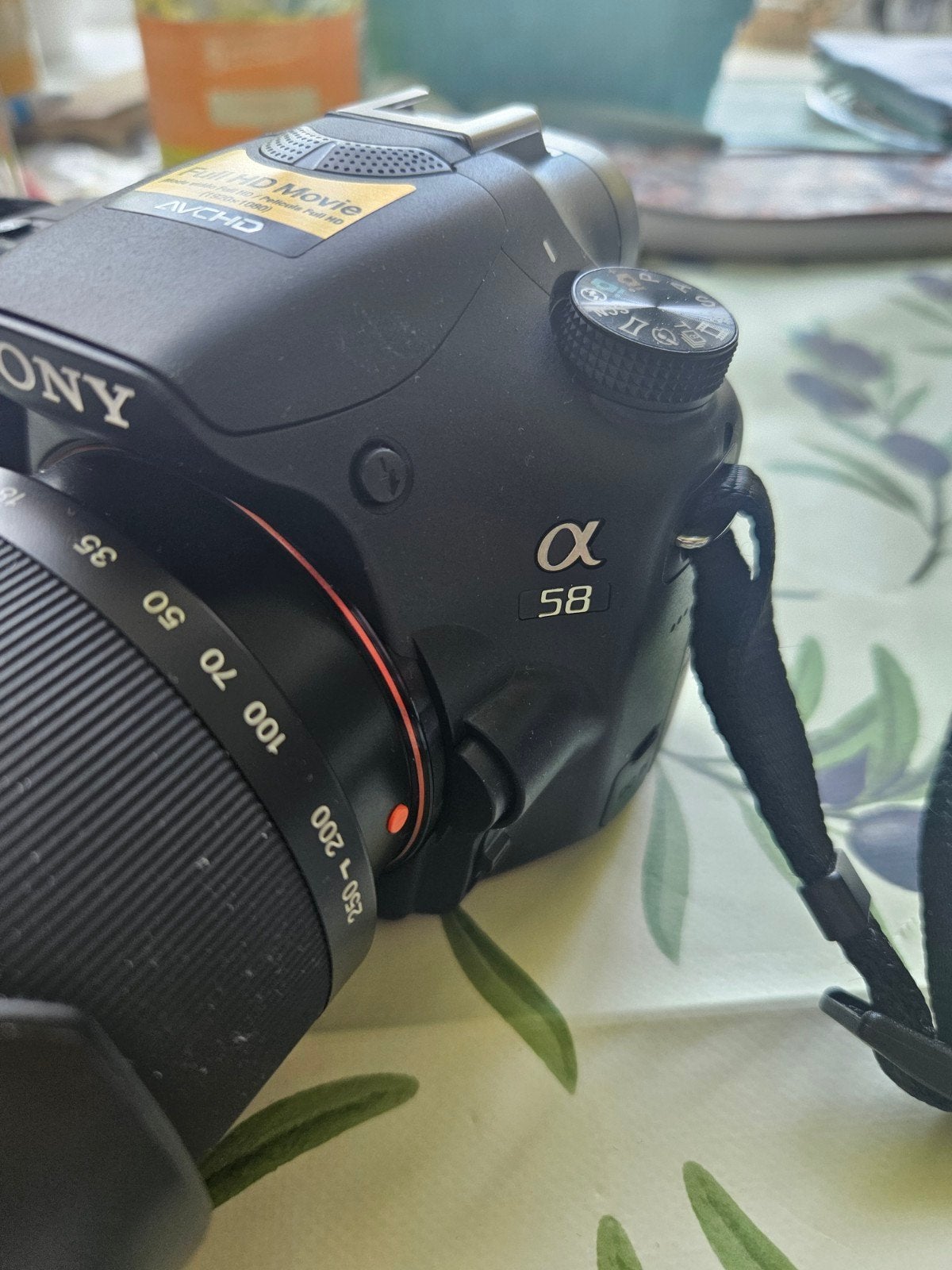 Mooie Sony SLT A58 digitale camera., Ophalen of Verzenden, Zo goed als nieuw, Sony, 8 keer of meer
