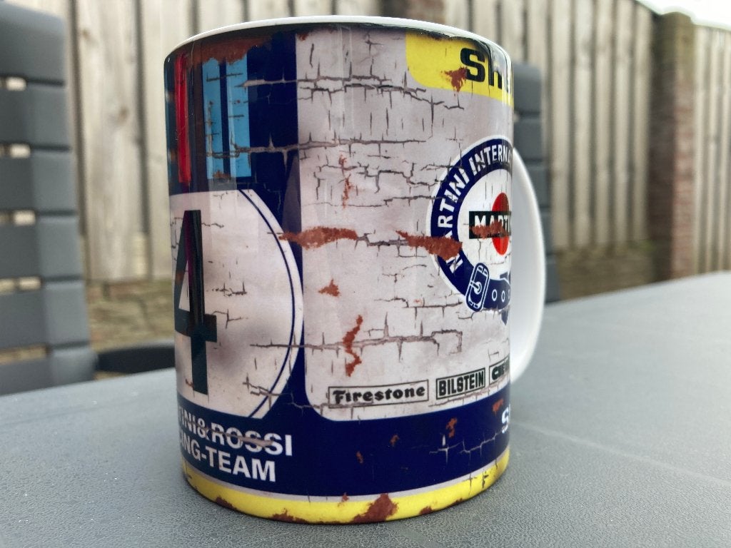 ✅ Martini 917 #4 Porsche mok Vintage olie Autosport, Ophalen of Verzenden, Nieuw, Auto's