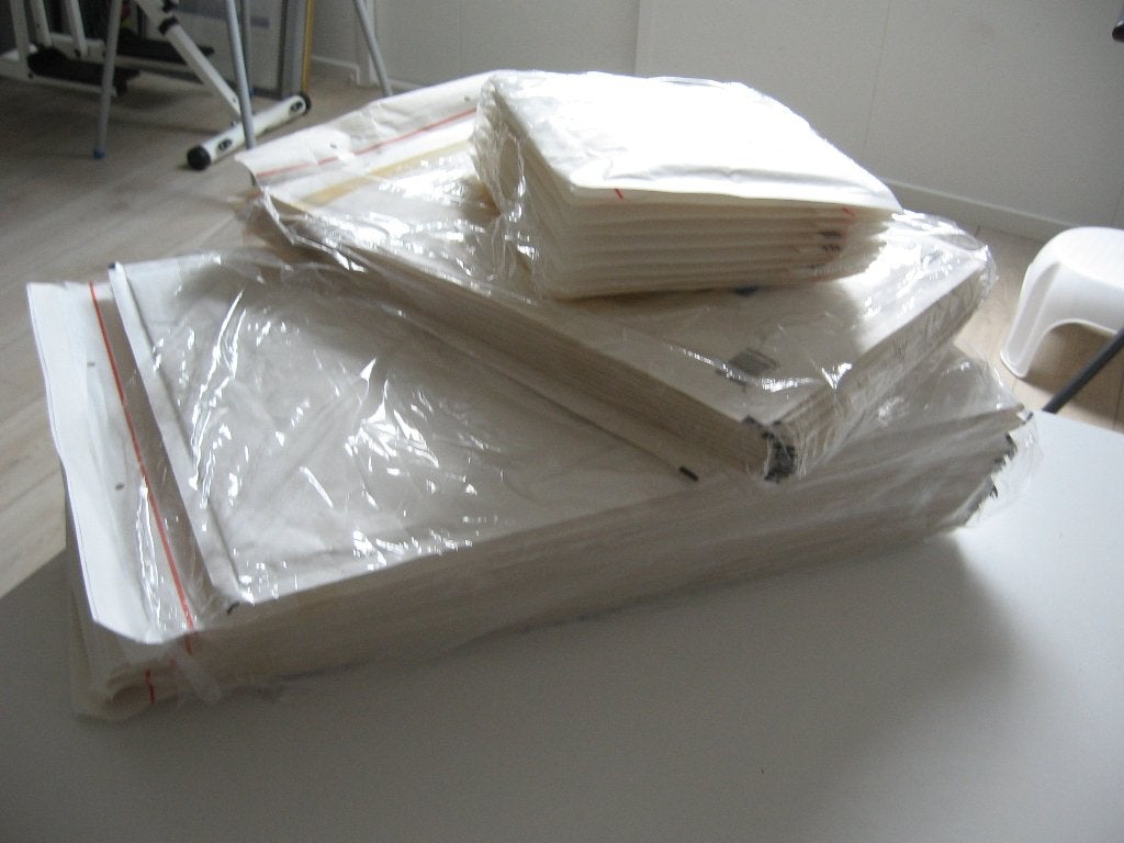 39 nieuwe  luchtkussen envelop samen €15,00 verschil, maten, Ophalen of Verzenden, Envelop