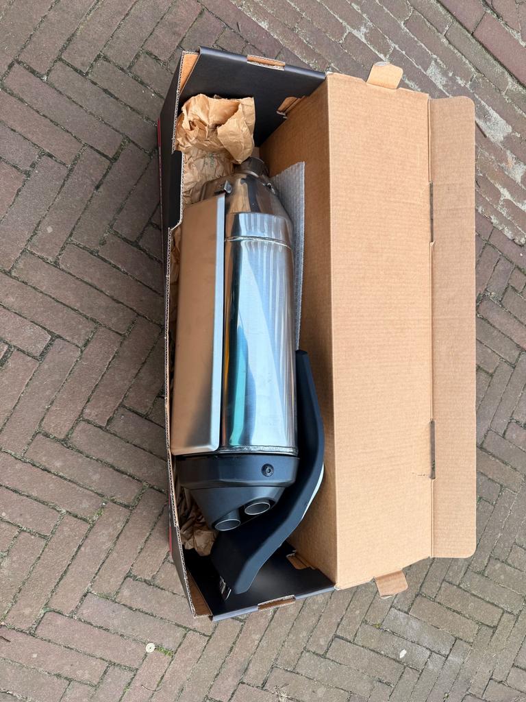 Originele uitlaat einddemper Honda CRF1100L Africa Twin 2025, Ophalen of Verzenden, Nieuw