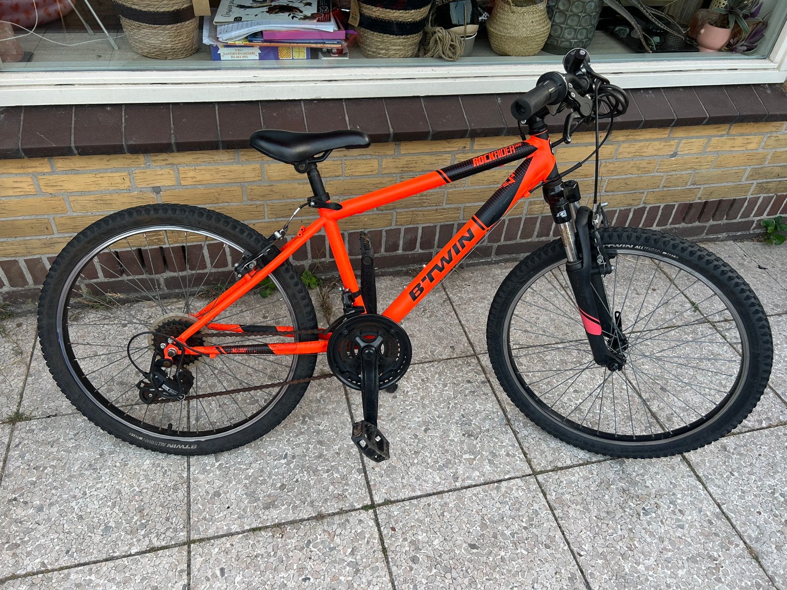 B-TWIN rockrider 500, Fietsen en Brommers, Fietsen | Jongens, Ophalen, Gebruikt, 24 inch