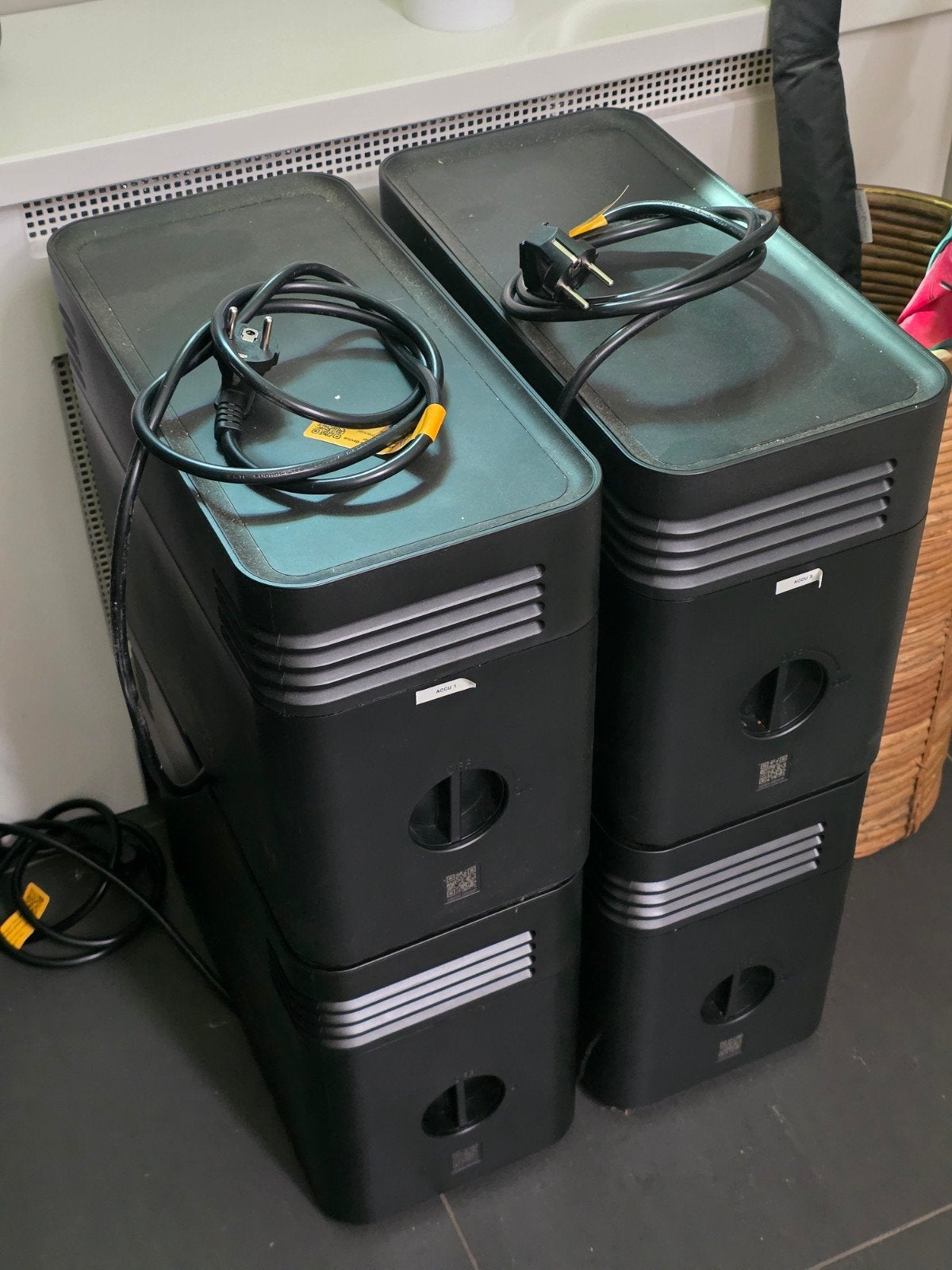 (NOG 3 STUKS) 4x HomeWizard thuisbatterij / accu, Ophalen, Zo goed als nieuw, Compleet systeem