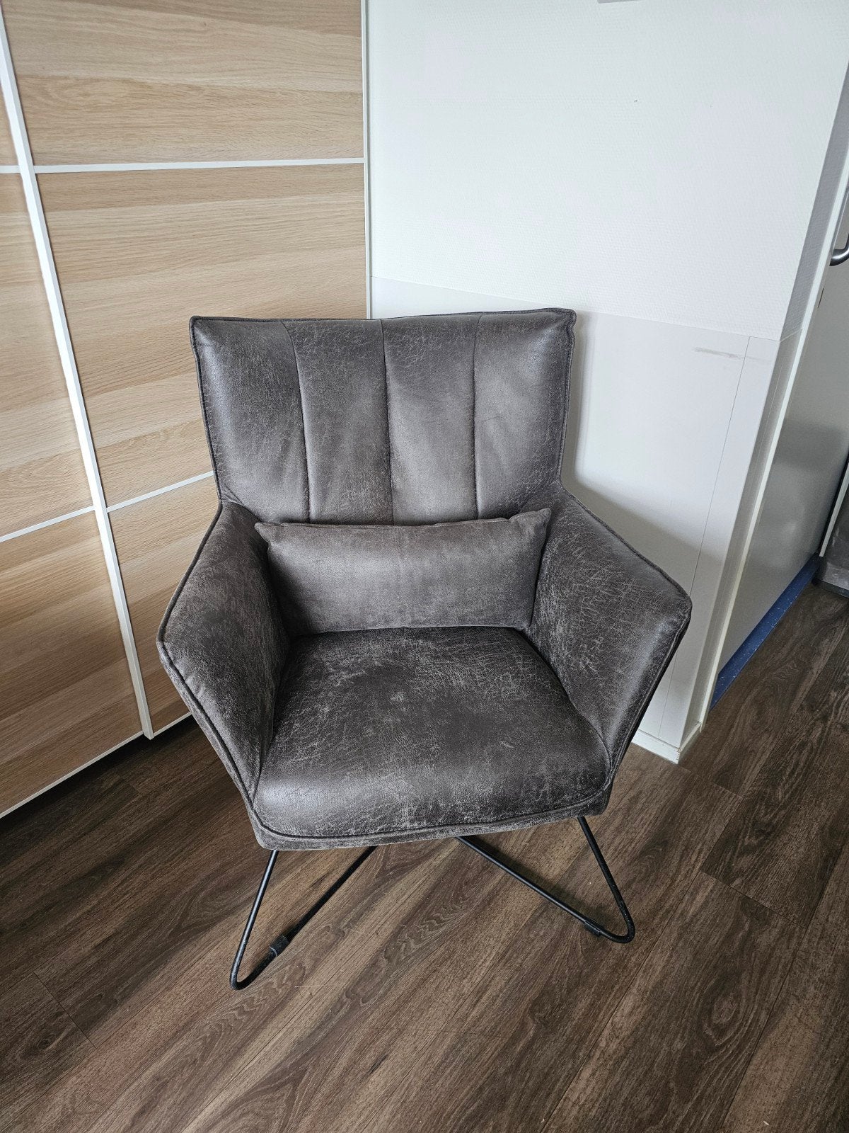 fauteuil Microleder Cognac 28, Minder dan 75 cm, Ophalen of Verzenden, Zo goed als nieuw, 50 tot 75 cm