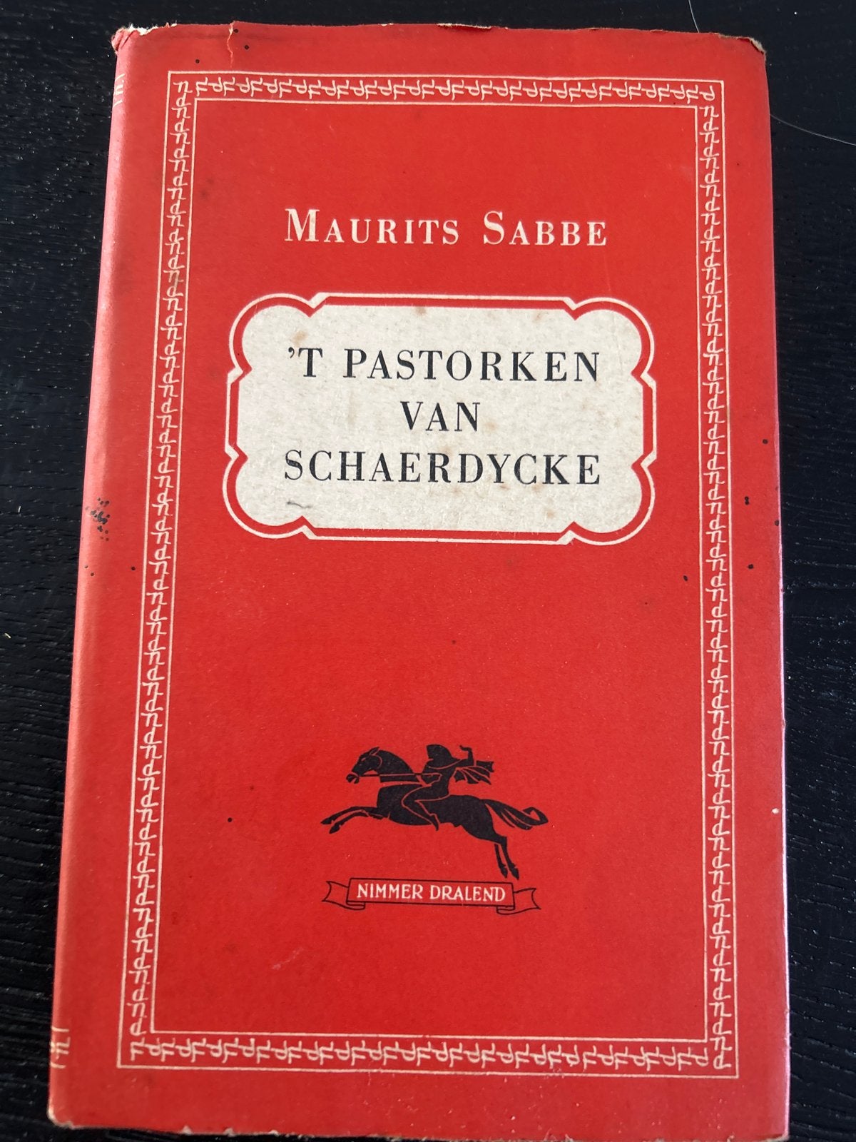 Maurits Sabbe - 't Pastorken van Schaerdycke (1948), Ophalen of Verzenden, Gelezen, Nederland