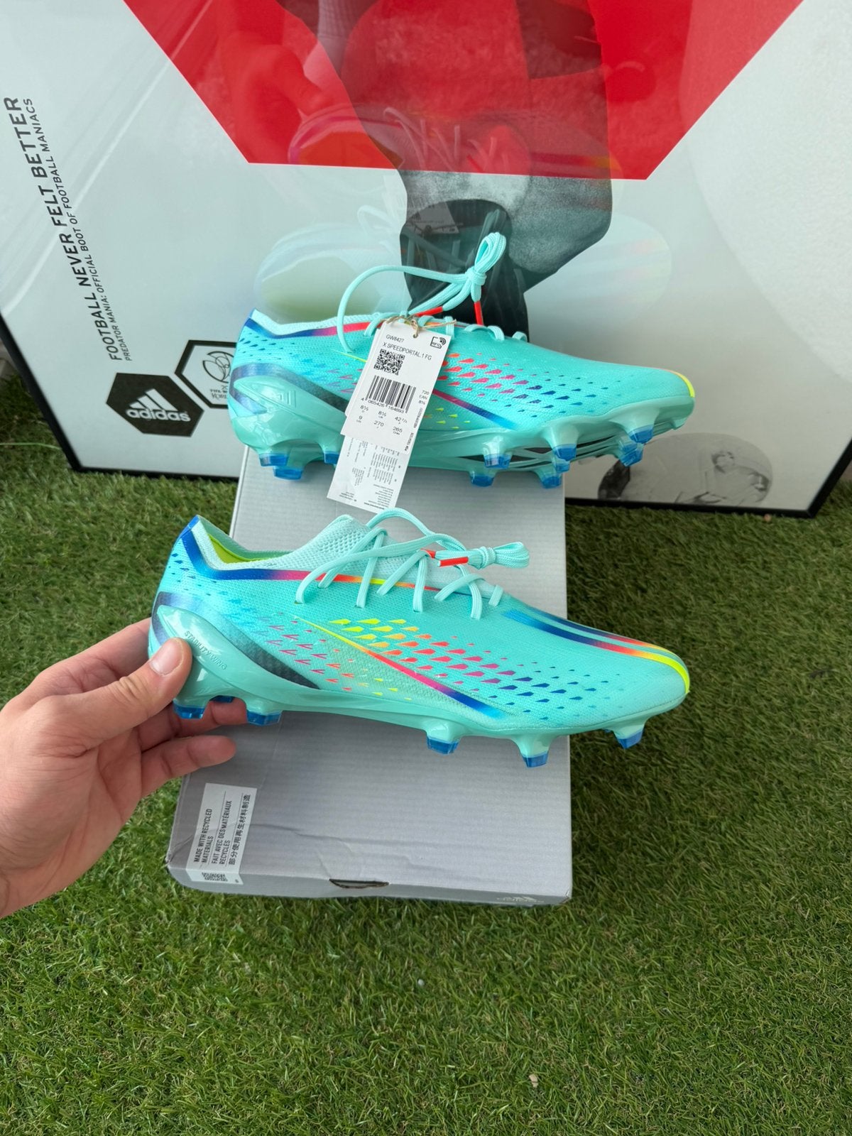 Adidas x speedportal .1 voetbalschoenen, G, G, Maat XS of kleiner, G