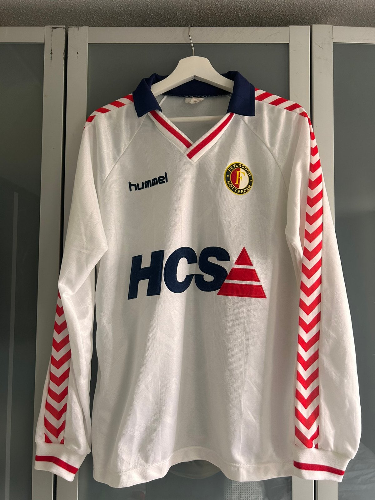 Uniek Feyenoord HCS shirt - puntgaaf - maat L, Ophalen of Verzenden, Zo goed als nieuw, Feyenoord, Shirt