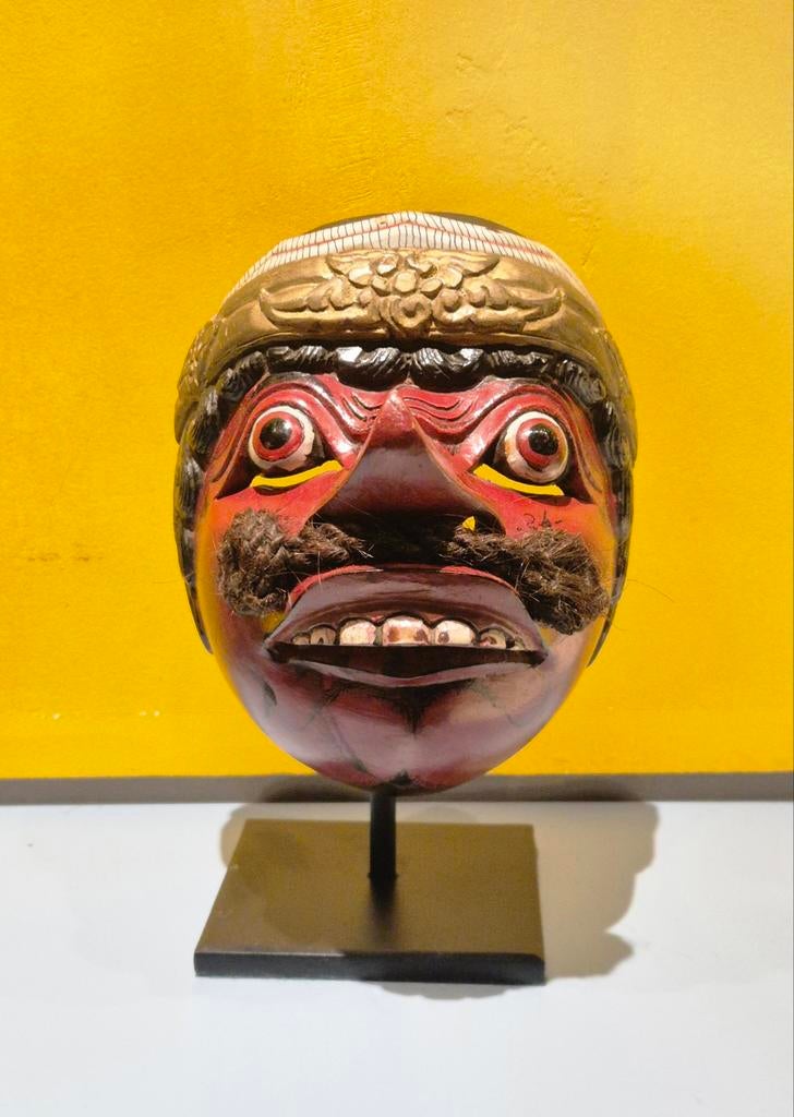 Indonesisch Topeng Dansmasker - Kelana/Rahwana, Antiek en Kunst, Kunst | Niet-Westerse kunst, Ophalen of Verzenden