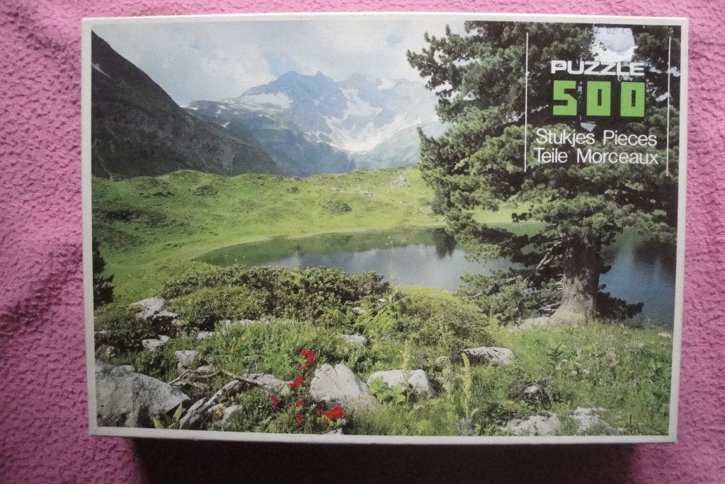 JIG SAW PUZZLE  500 stukjes voor 1,50euro., Ophalen of Verzenden, 500 t/m 1500 stukjes, Gebruikt, Legpuzzel