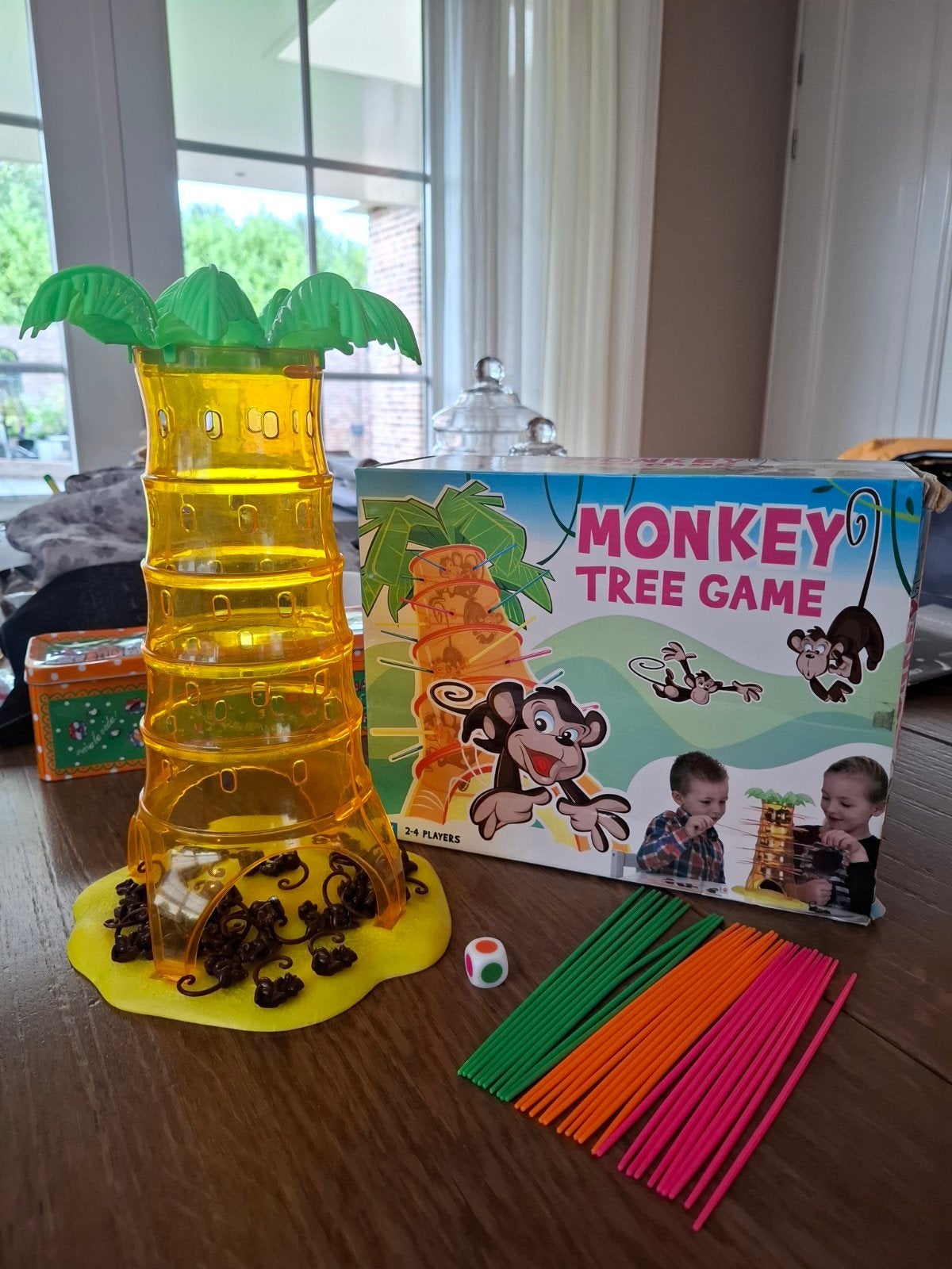 Monkey Tree Game - Leuk gezelschapsspel voor kinderen, Ophalen, Zo goed als nieuw, Jongen of Meisje